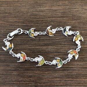 Sliver angelfish bracelet